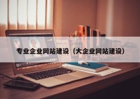 专业企业网站建设（大企业网站建设）