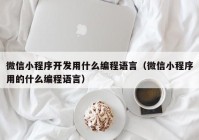 微信小程序开发用什么编程语言（微信小程序用的什么编程语言）