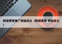 网络营销推广网站优化（网络营销 网站优化）